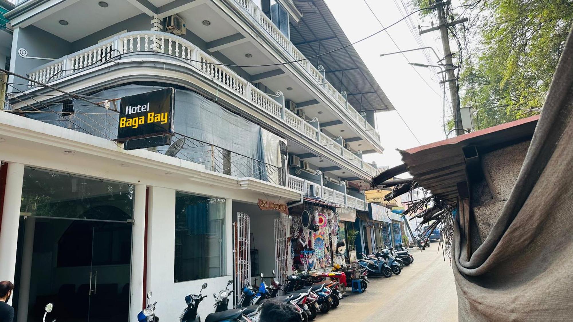 Hotel Baga Bay 200 Meters From Baga Beach Exterior photo